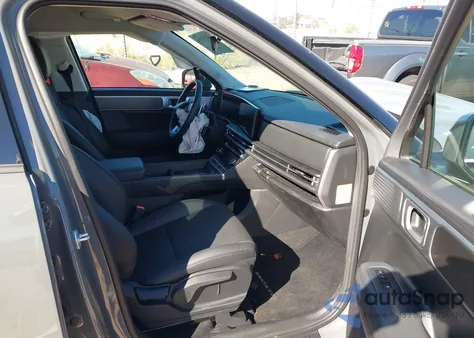 2025 Hyundai Santa Fe Hybrid Sel from USA, damaged, VIN 5NMP2DG12SH058385